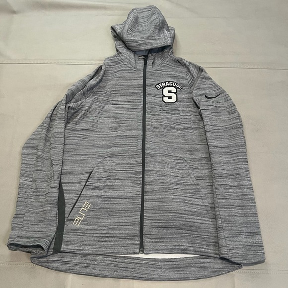 Nike Other - Nike Syracuse Dri Fit Basketball Otto Hoodie Jacket Men M Active Lightweight4646